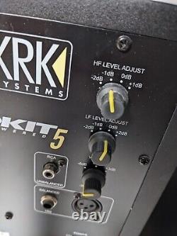 PAIR KRK Systems Rokit Powered 5 RP5 G3 UK Active Studio Monitors