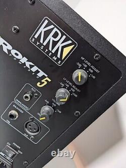 PAIR KRK Systems Rokit Powered 5 RP5 G3 UK Active Studio Monitors