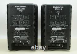 PAIR Mackie HR624 MK2 MKII Active Studio Monitors 2-Way Powered Speakers #1782
