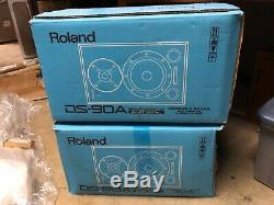 PAIR ROLAND DS-90A Two Powered 24-bit Digital Studio Monitors Bi-Amp