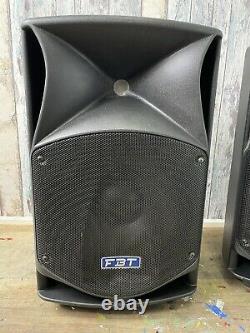 PAIR USED FBT ProMaxx 14a Active Powered Speakers VGC (No covers)