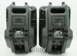 PAIR of JBL EON 10 G2 Powered PA Speaker Floor Monitor 125-Watt with Road Case