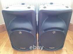 PAIR of MACKIE SRM450 v2 Active Powered SPEAKERS (one not working) Monitor DJ
