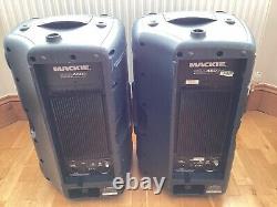 PAIR of MACKIE SRM450 v2 Active Powered SPEAKERS (one not working) Monitor DJ