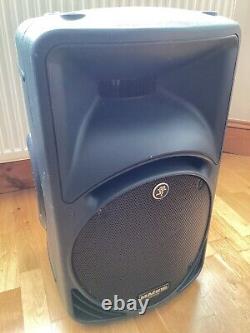 PAIR of MACKIE SRM450 v2 Active Powered SPEAKERS (one not working) Monitor DJ