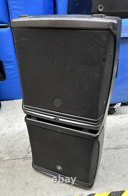 PAIR of Mackie DLM12 2000W 12 inch Powered PA Speakers
