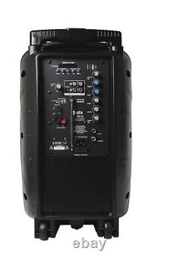 PAL10 Portable PA Unit Battery Powered Media System with TWS pairing and LED FX