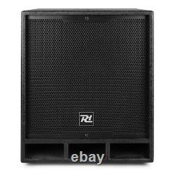 PA System for Church, Active 15 Subwoofer with Pair of 8 Speaker Setup, PD1500