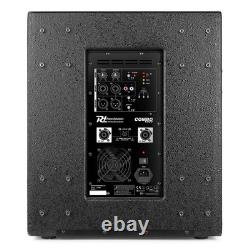 PA System for Church, Active 15 Subwoofer with Pair of 8 Speaker Setup, PD1500