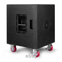 PA System for DJ, Active 12 Subwoofer with Pair of 6.5 Speaker Package, PD1200