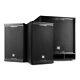 PA System for Live Band, Active 18 Subwoofer with Pair of 10 Speakers Package
