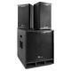 PA System for Singers, Guitar and Vocals 15 Subwoofer with Pair of 8 Speakers