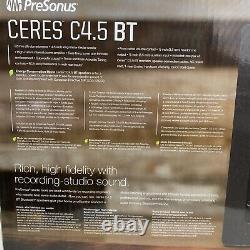 PRESONUS Ceres C4.5BT Powered Speakers With Bluetooth -Pair- BRAND NEW