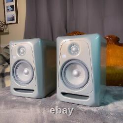 Pair (2) KRK Rokit 5 G3 5'' Powered Studio Monitors Limited Edition Retro Gold