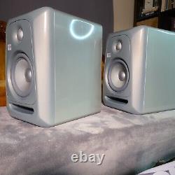 Pair (2) KRK Rokit 5 G3 5'' Powered Studio Monitors Limited Edition Retro Gold