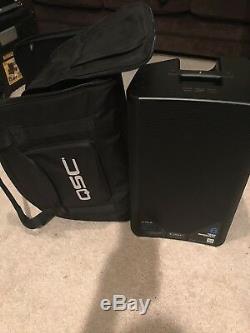 Pair (2) Qsc K10.2 Speakers With Qsc Tote Bags And Power Cords