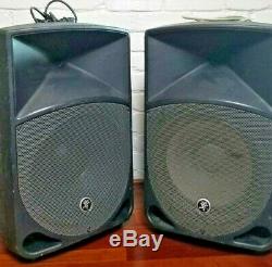 Pair(2) of Mackie Thump12 1000W Powered PA Speaker w 3 way EQ