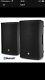 Pair Active DJ Speakers PA Pro Bi-Amplified Disco System Bluetooth 15 2800W
