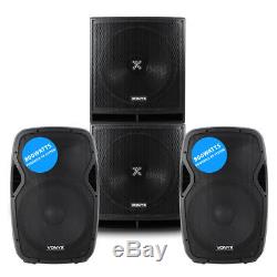 Pair Active Powered AP-15 Speakers 18 Bass Bin Subwoofers4000w Peak UK Stock