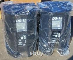 Pair DAS DAS-15A Portable Pro Sound 2 Way 15 Powered Speakers