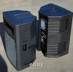 Pair DAS DAS-15A Portable Pro Sound 2 Way 15 Powered Speakers