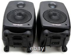 Pair Genelec 6010B studio monitor professional active speaker compact powerful