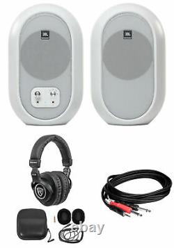 Pair JBL 104 Powered Studio Reference Monitors withBluetooth+Headphones 104SET-BTW