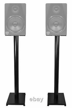 Pair JBL 306P MkII 6 Powered Studio Monitor Monitoring Speakers+37 Stands