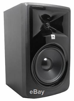 Pair JBL 308P MkII 8 Powered Studio Monitor Monitoring Speakers+21 Stands