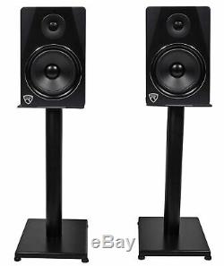 Pair JBL 308P MkII 8 Powered Studio Monitor Monitoring Speakers+21 Stands