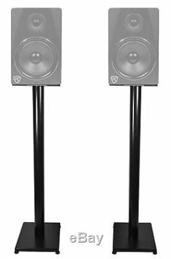 Pair JBL 308P MkII 8 Powered Studio Monitor Monitoring Speakers+37 Stands