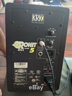 Pair KRK Rokit 5 RPG2 Active Speaker Powered Studio Monitors
