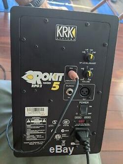 Pair KRK Rokit 5 RPG2 Active Speaker Powered Studio Monitors