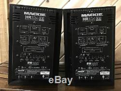 Pair Mackie HR624 HR-624 Powered THX Studio Monitors