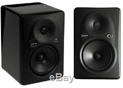 Pair Mackie HR624 MKII HR-624 MK2 Powered THX Studio Monitors