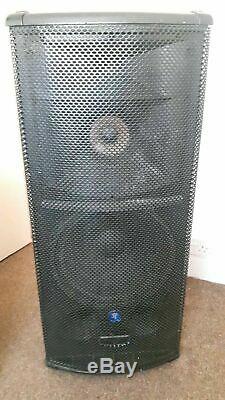 Pair Mackie SR1530 Powered Active Speakers tri amped 500w rms