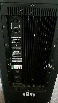 Pair Mackie SR1530 Powered Active Speakers tri amped 500w rms