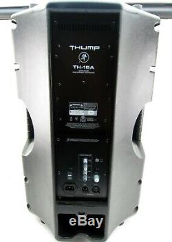 Pair Mackie Thump TH-15A 400W Active Powered Speaker Reinforcement Loudspeaker