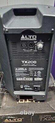 Pair Of Alto Tx208 Active Powered Speakers