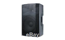 Pair Of Alto Tx215 600 Watt Active 15 Powered Speakers With 2 X 6m Xlr Leads