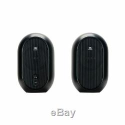 Pair Of Black JBL 104 Reference Active 60w Total Power Studio Monitor Speakers