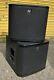 Pair Of Electro-Voice ZXA1-Sub 12 700W Active Powered Subwoofer Bass Bins