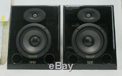 Pair Of Event Asp6 Powered Studio Precision Monitor Speakers