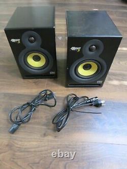 Pair Of KRK Rokit 5 Powered Studio Monitors Speakers Gen 1