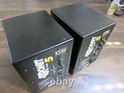 Pair Of KRK Rokit 5 Powered Studio Monitors Speakers Gen 1