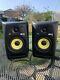 Pair Of KRK Rokit 5 RPG2 Powered Studio Monitors + All Cables And ISO Pads