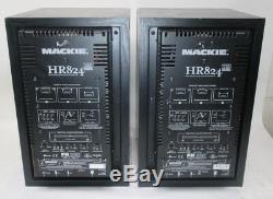 Pair Of Mackie Hr824 Power Studio Monitors