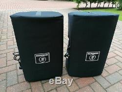 Pair Of Mackie Thump 12A Active Powered Speakers With Padded Covers