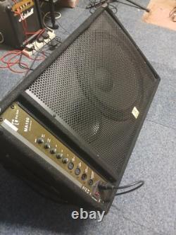 Pair Of Monitor PA speakers One Powered One Passive