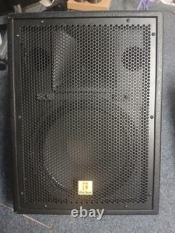 Pair Of Monitor PA speakers One Powered One Passive